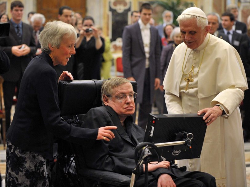 Stephen Hawking & Pope